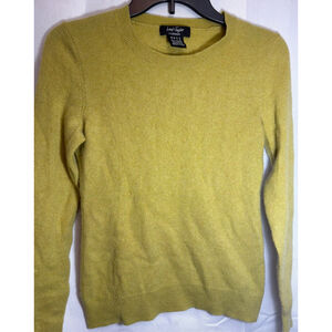Women's Lord & Taylor Cashmere Crew Neck Sweater S Quiet Luxury Minimalist